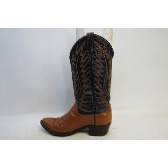 Dan Post Mens Size 7.5 D Brown Leather Western Cowboy Boots main image 8